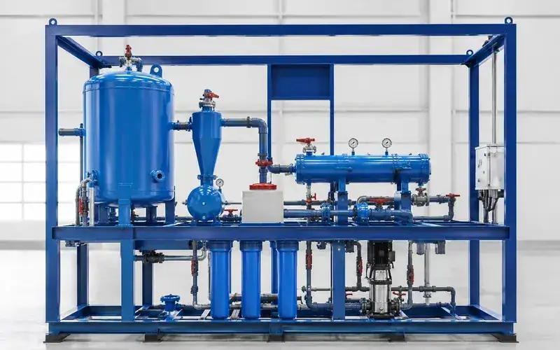 Planta de tratamiento de agua potable industrial