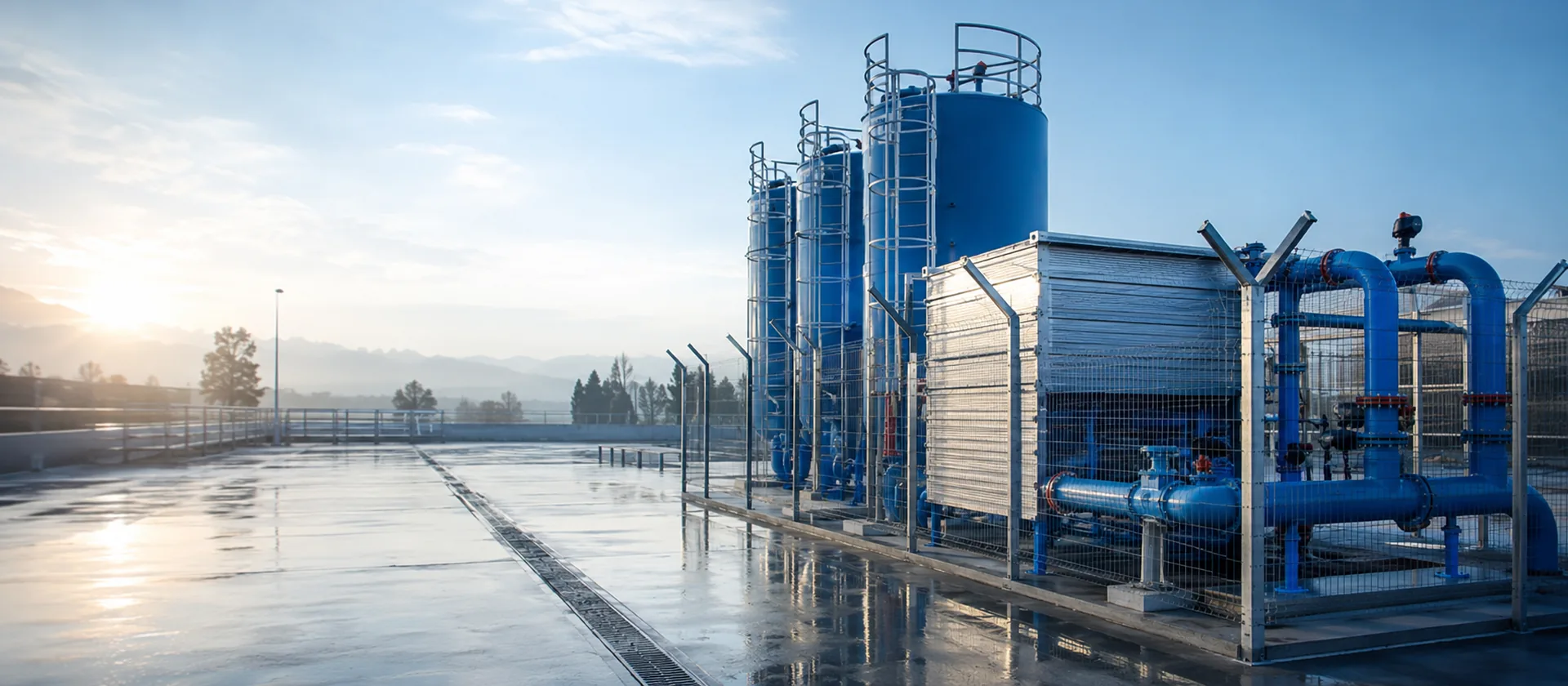 Planta de tratamiento de efluentes industriales