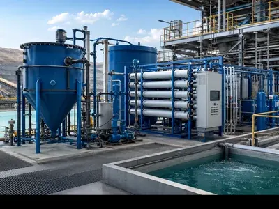 Concentrador purificador de aguas residuales minería