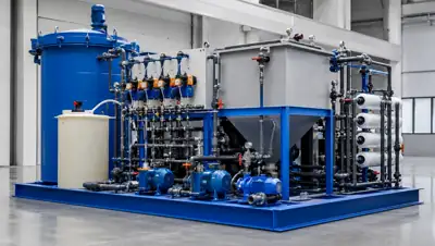 Planta de tratamiento de efluentes industriales