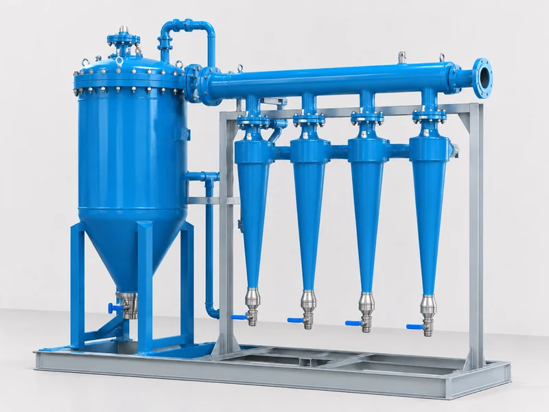 Separador ciclónico agua-aceite para agua producida